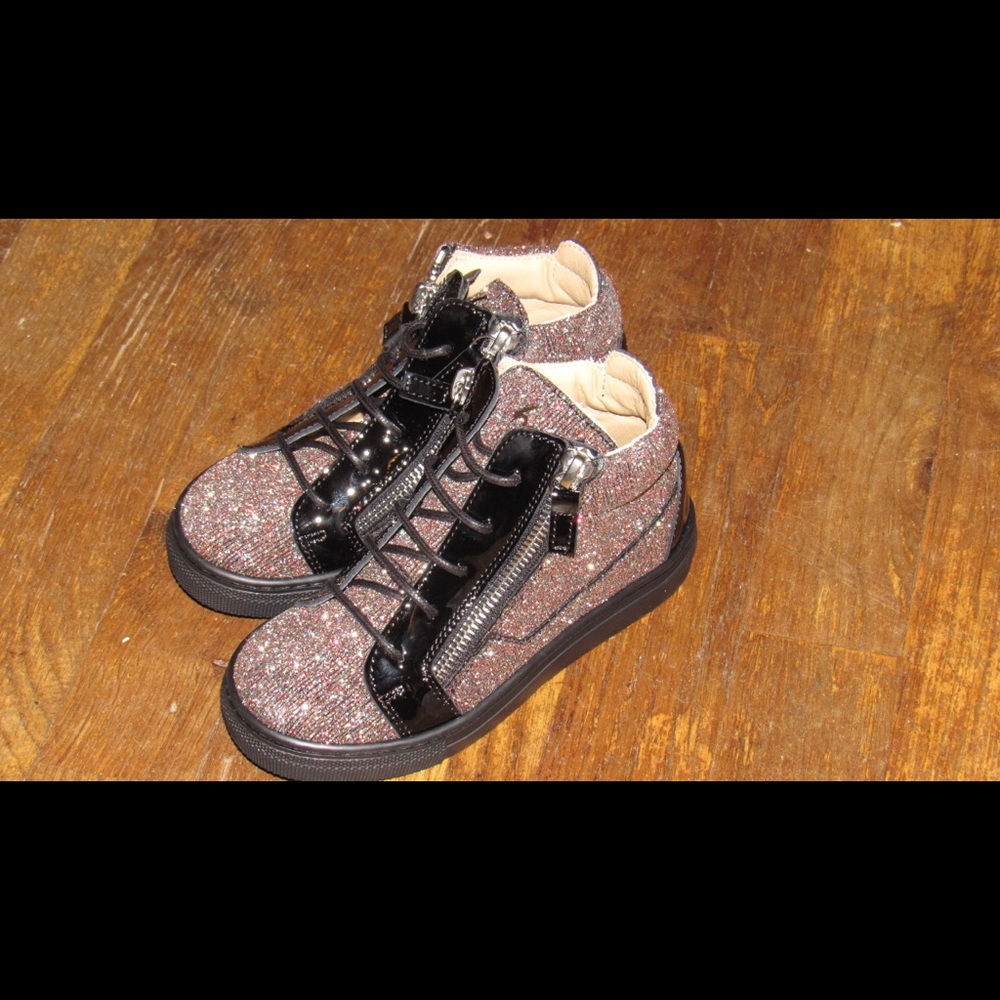 Giuseppe Zanotti kids Natalie high top sneaker